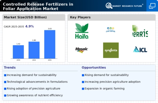 Controlled Release Fertilizers in Foliar Application Market  Infographic