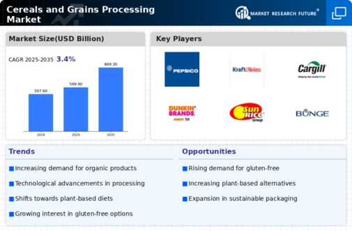 Cereals Grains Processing Market Infographic