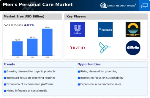 Mens Personal Care Market Infographic