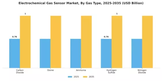 Electrochemical Gas Sensor Market Segment Image 1