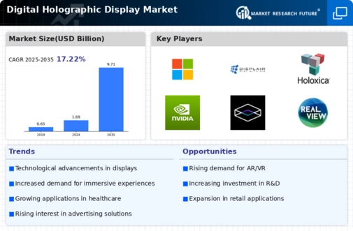 Digital Holographic Display Market Infographic