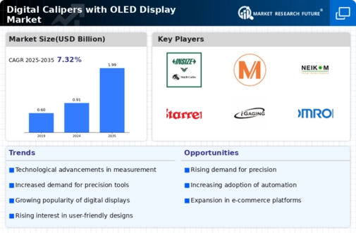 Digital Calipers With Oled Display Market
 Infographic