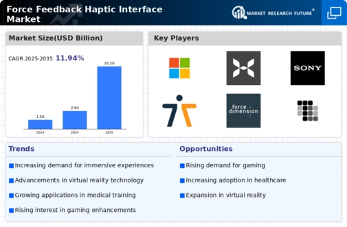 Force Feedback Haptic Interface Market Infographic