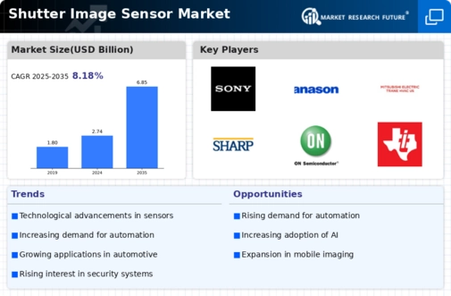 Shutter Image Sensor Market Infographic
