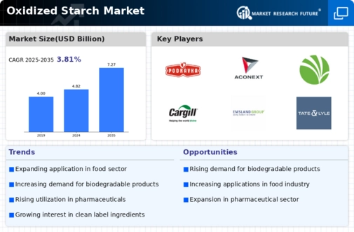 Oxidized Starch Market Infographic