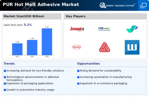 PUR Hot Melt Adhesive Market Infographic