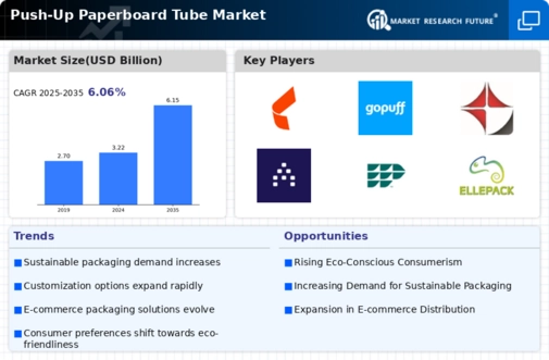 Push Up Paperboard Tube Market Infographic