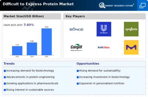 Difficult To Express Protein Market Infographic