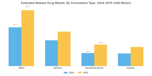 Extended Release Drug Market Segment Image 1