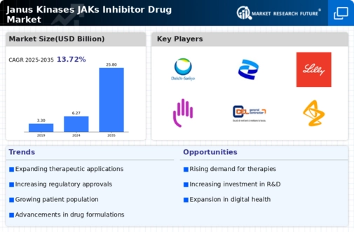 Janus Kinases JAKs Inhibitor Drug Market Infographic
