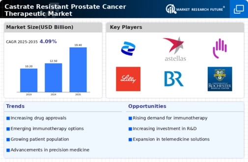 Castrate Resistant Prostate Cancer Therapeutic Market Infographic