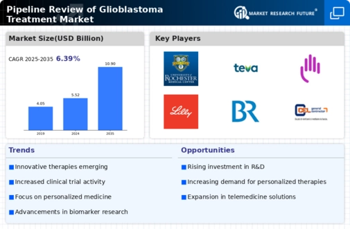 Pipeline Review Glioblastoma Treatment Market Infographic
