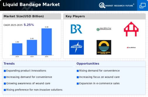 Liquid Bandage Market Infographic