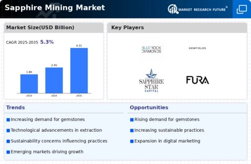 Sapphire Mining Market Infographic