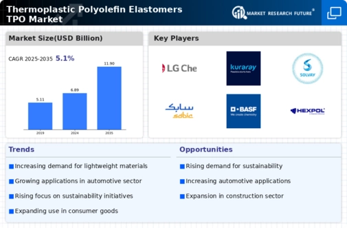 Thermoplastic Polyolefin Elastomers Market Infographic