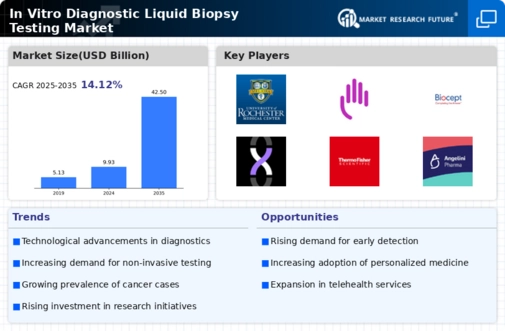 In Vitro Diagnostic Liquid Biopsy Testing Market Infographic