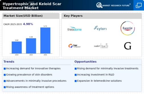Hypertrophic Keloid Scar Treatment Market Infographic