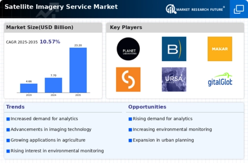 Satellite Imagery Service Market Infographic