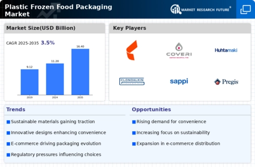Plastic Frozen Food Packaging Market Infographic