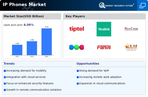 IP Phones Market Infographic