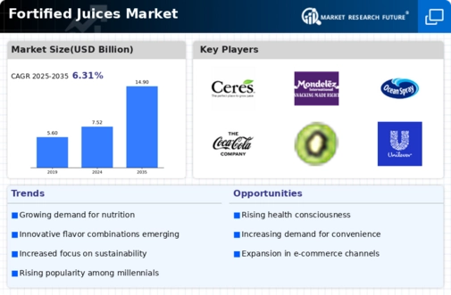 Fortified Juices Market Infographic