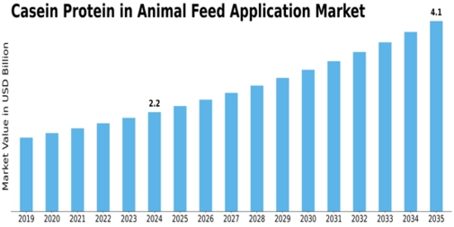 Casein Protein in Animal Feed Application Market Size