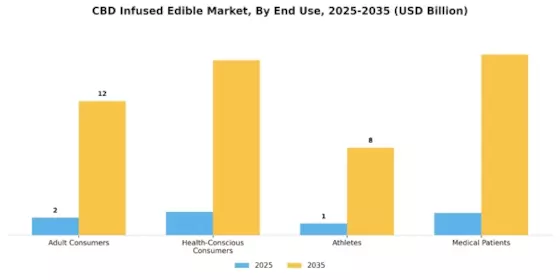 CBD Infused Edible Market Segment Image 2