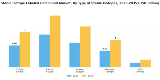 Stable Isotope Labeled Compound Market Segment Image 1