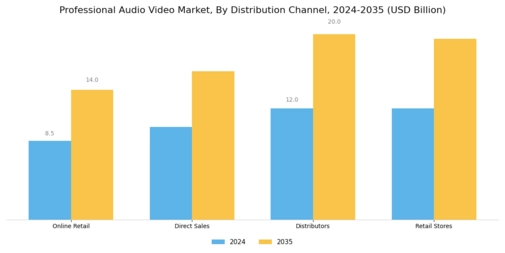 Professional Audio Video Market Segment Image 3