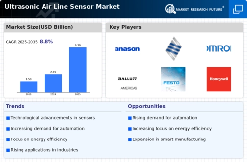 Ultrasonic Air Line Sensor Market Infographic