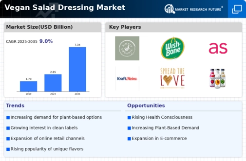 Vegan Salad Dressing Market Infographic