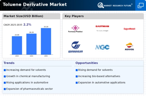 Toluene Derivative Market Infographic