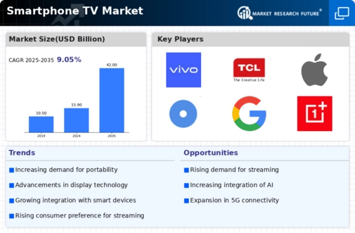 Smartphone TV Market Infographic