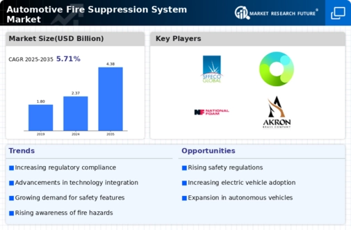 Automotive Fire Suppression System Market Infographic