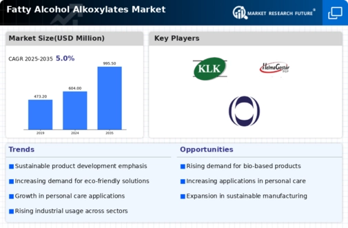 Fatty Alcohol Alkoxylates Market Infographic