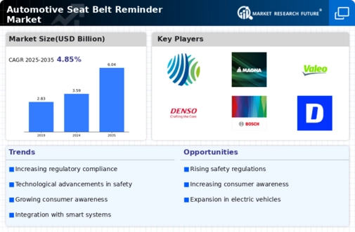 Automotive Seat Belt Reminder Market Infographic