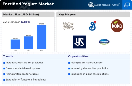 Fortified Yogurt Market Infographic