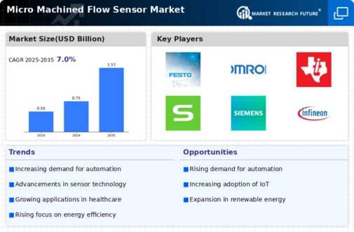 Micro Machined Flow Sensor Market Infographic