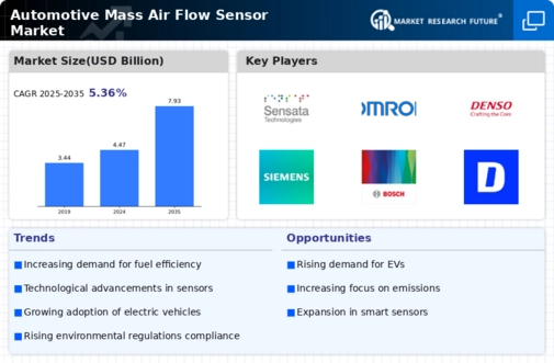 Automotive Mass Air Flow Sensor Market Infographic