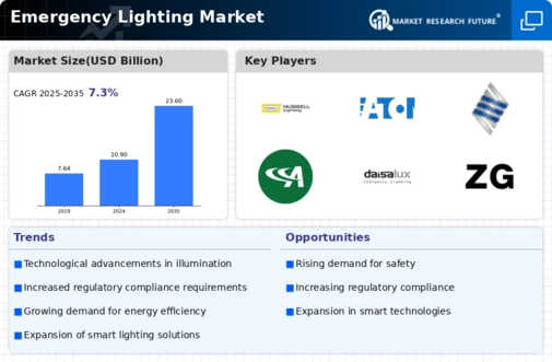 Emergency Lighting Market Infographic