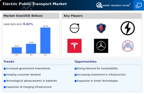 Electric Public Transport Market Infographic
