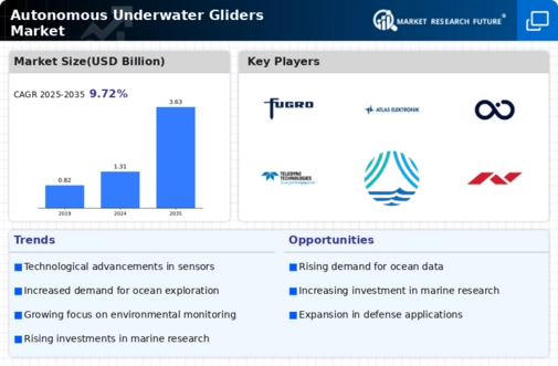 Autonomous Underwater Gliders Market Infographic