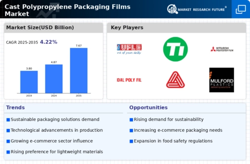 Cast Polypropylene Packaging Films Market Infographic