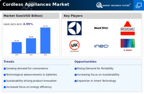 Cordless Appliances Market Infographic