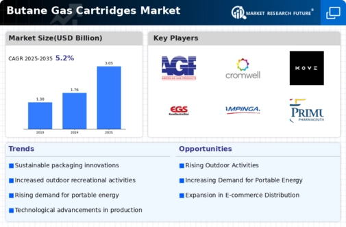 Butane Gas Cartridges Market Infographic