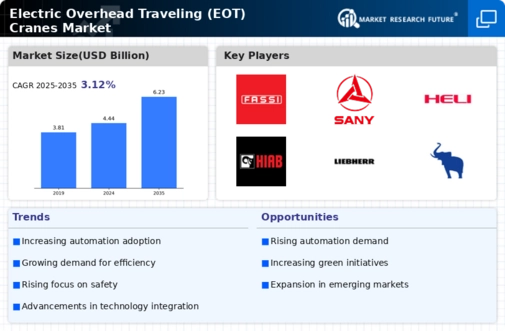 Electric Overhead Traveling Cranes Market Infographic