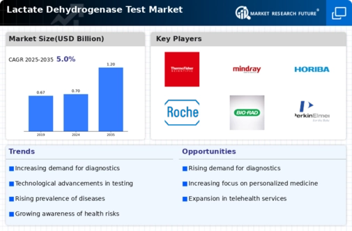 Lactate Dehydrogenase Test Market Infographic