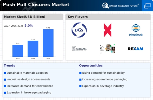 Push Pull Closures Market Infographic