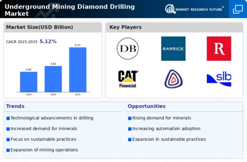 Underground Mining Diamond Drilling Market Infographic