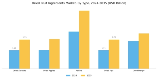 Dried Fruit Ingredients Market Segment Image 0